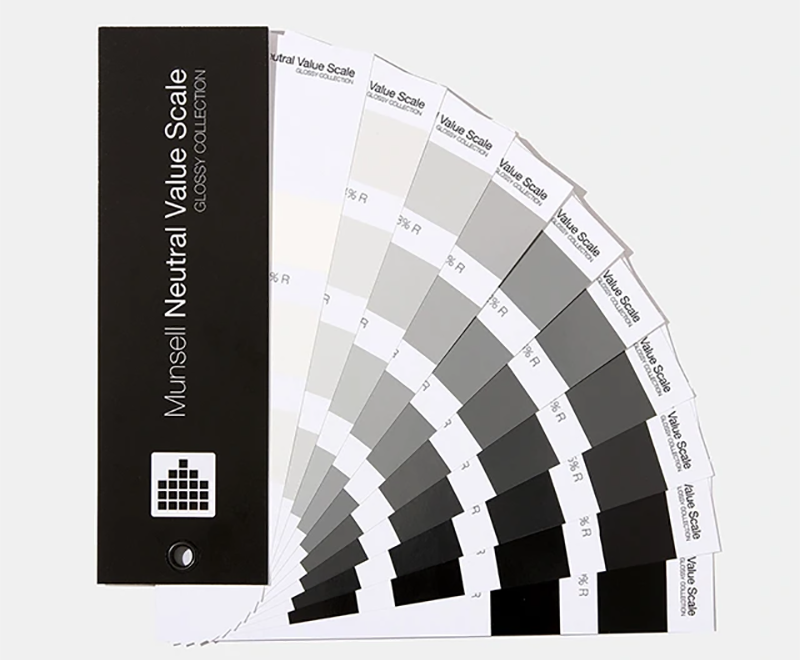 munsell明度精選色卡